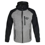 PRETORIAN BLACK PS-SOFTSHELL KABÁT (SZÜRKE-FEKETE)