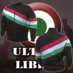 TRIKOLOROS GALLÉROS PULÓVER (FEKETE)