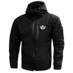 PRETORIAN WHITE PS-SOFTSHELL KABÁT (FEKETE).