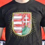 MAGYAR CÍMERES PÓLÓ (FEKETE, PAMUT)