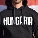 HUNGARIA KAPUCNIS PULÓVER (FEKETE, PAMUT)