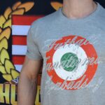 FUTBALL,FANATIZMUS, SZABADSÁG PÓLÓ (SZÜRKE, PAMUT)