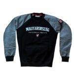 MAGYARORSZÁG  PRO PATRIA SZÜRKE-FEKETE PULÓVER