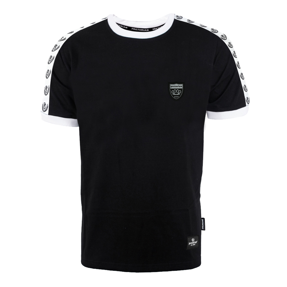 PRET-FEK-FEH-POLO-1 PRETORIAN "STRIPE-BLACK" PÓLÓ - Image 1