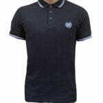 "THE FOOTBALL" GALLÉROS PÓLÓ (FEKETE, PAMUT)