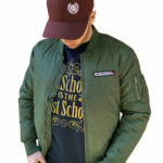 HUNGARIA '22 BOMBER DZSEKI (OLIVA ZÖLD)