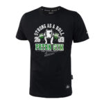 PRETORIAN "STRONG AS A BULL" PÓLÓ (FEKETE, PAMUT)