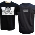 HUNGARIAN CORONA PÓLÓ (FEKETE, PAMUT)