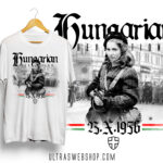 HUNGARIAN REVOLUTION 1956 PÓLÓ (FEHÉR, PAMUT)