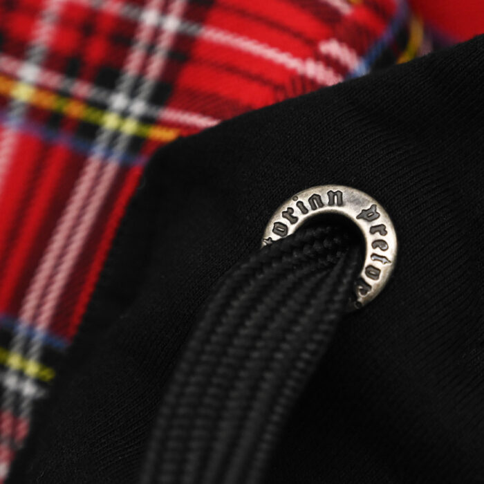 PRETORIAN "PLAID" KAPUCNIS CIPZÁRAS PULÓVER - Image 2