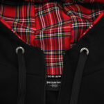 PRETORIAN "PLAID" KAPUCNIS CIPZÁRAS PULÓVER - Image 6