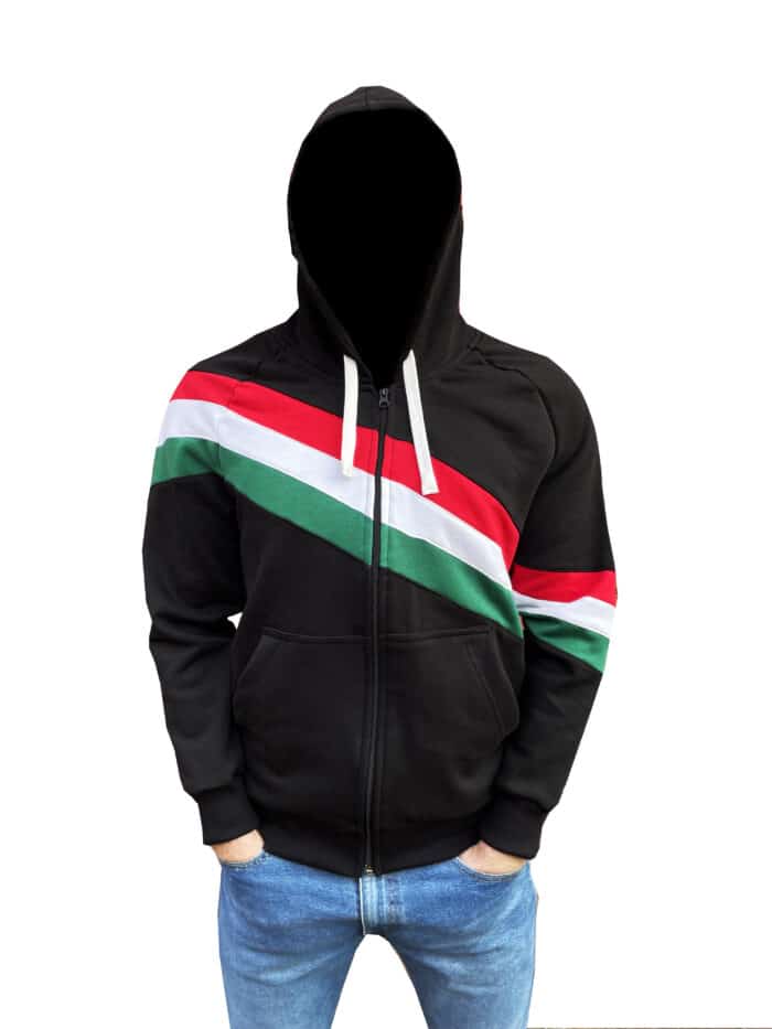 CLASSIC TRIKOLOR KAPUCNIS PULÓVER - Image 2