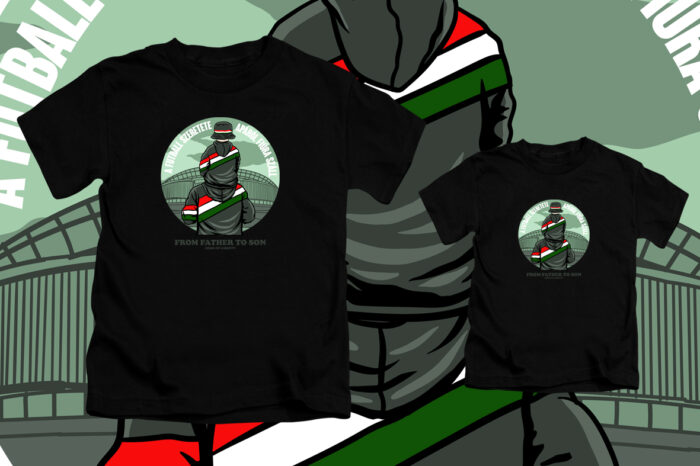 FROM FATHER TO SON PÓLÓ -GYERMEK MÉRET, FEKETE. - Image 2