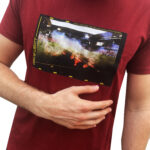 FALLING STARS PÓLÓ- BORDÓ