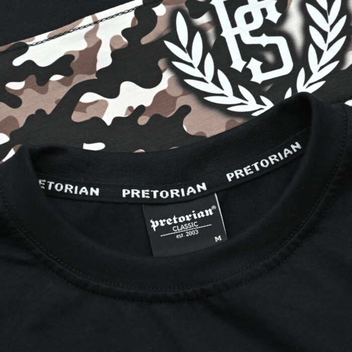 PRETORIAN PÓLÓ "CAMO STRAP" FEKETE - Image 3