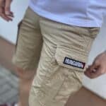 HUNGARIA OLDALZSEBES RÖVIDNADRÁG (VÁSZON, HOMOK SZÍN)