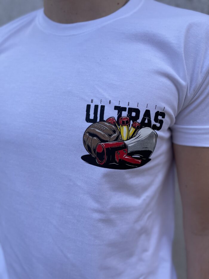 ULTRAS MENTALITY SMALL PÓLÓ (FEHÉR, PAMUT) - Image 3