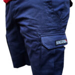 OLDALZSEBES RÖVIDNADRÁG (SÖTÉT KÉK, VÁSZON)