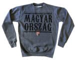 MAGYARORSZÁG SZÜRKE PULÓVER