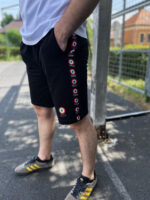 Trikolor szalagos rövidnadrág (fekete) - Image 2