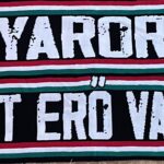 MAGYARORSZÁG, EGYÜTT ERŐ VAGYUNK! kötött sál