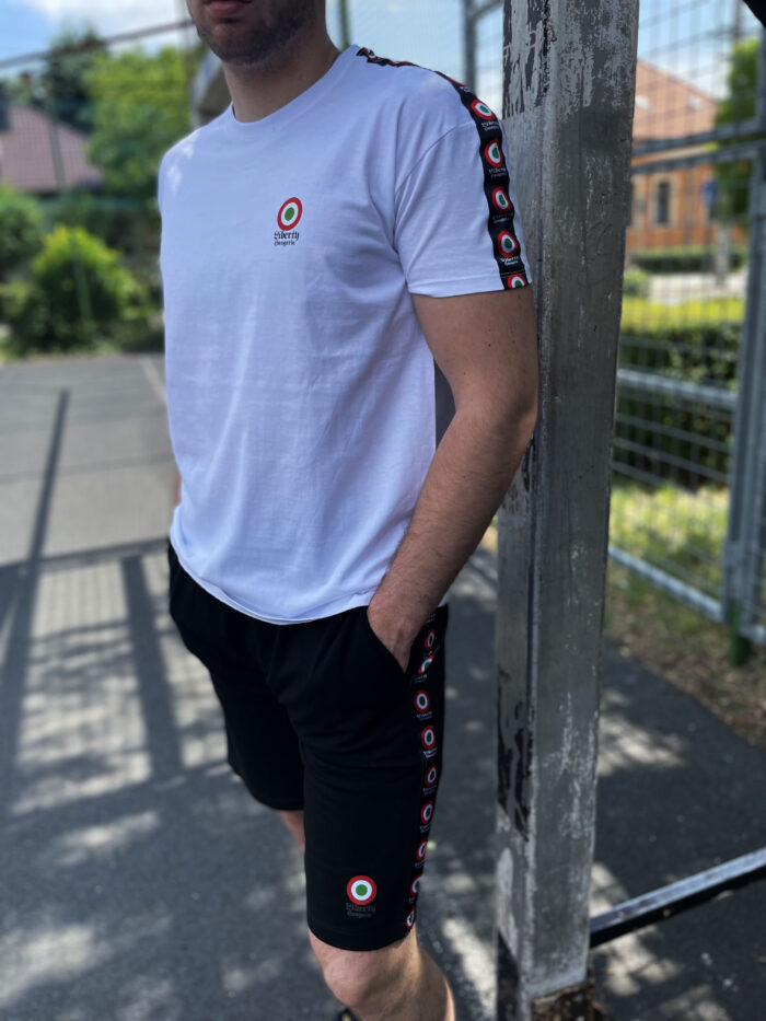 Trikolor szalagos póló (fehér) - Image 3