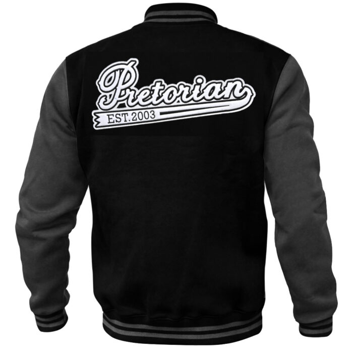 PRETORIAN baseball jacket (szürke-fekete) - Image 8