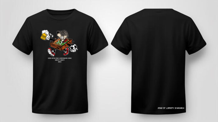 "CSAK A MECCSNAPRA VÁRSZ" póló - Image 2