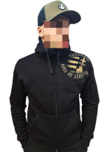 SOL-HUN B-G kapucnis pulóver