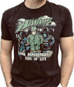 Always...póló (fekete, pamut)