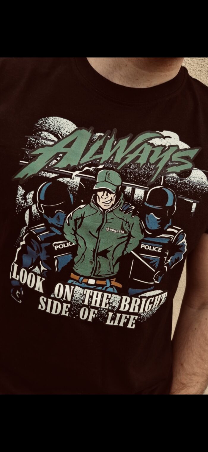 Always...póló (fekete, pamut) - Image 3