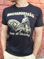 Magyarország- Mátyás póló (fekete, pamut)