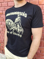 Magyarország- Mátyás póló (fekete, pamut) - Image 6