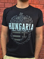Hungaria "Amor" póló (fekete pamut)