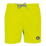 SOL gumi logós fürdőnadrág (rikító sárga)
