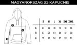 MAGYARORSZÁG '25 kapucnis pulóver (piros) - Image 2