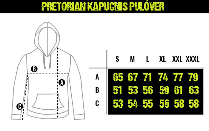 PRETORIAN "Knockout Maker" kapucnis pulóver - Image 5