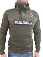 MAGYARORSZÁG '25 kapucnis pulóver (army zöld) - Image 4