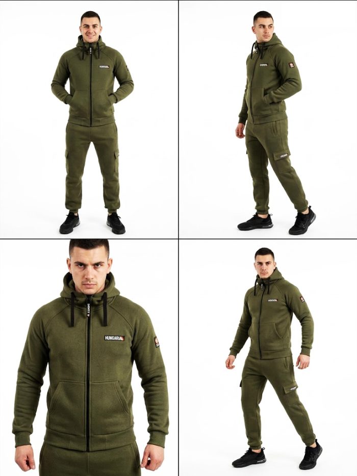HUNGARIA melegítő szett (army zöld) - Image 3