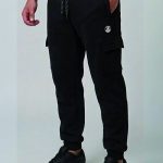 S.O.L. melegítő alsó (fekete, pamut)