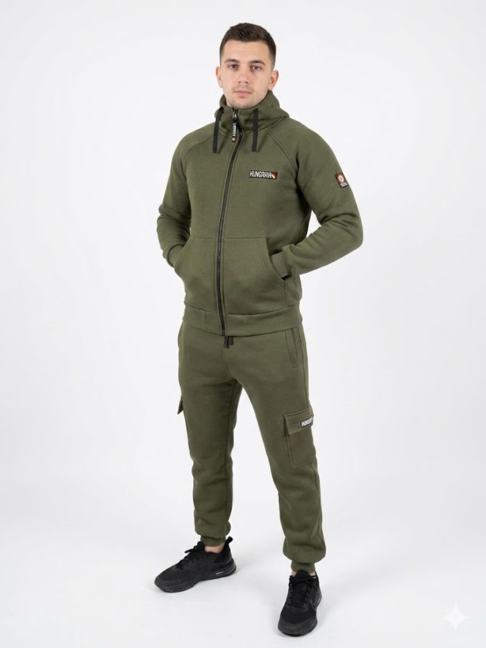 HUNGARIA melegítő szett (army zöld) - Image 3