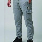 S.O.L. melegítő alsó (melír szürke, pamut)