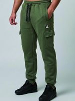 S.O.L. melegítő alsó (army zöld, pamut)